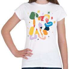 PRINTFASHION Mambo - Női póló - Fehér