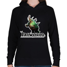 PRINTFASHION Mammorest - palworld - Női kapucnis pulóver - Fekete női pulóver, kardigán