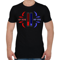 PRINTFASHION manahprpgfandesign - Férfi póló - Fekete