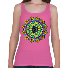 PRINTFASHION Mandala2 - Női atléta - Rózsaszín