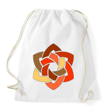 PRINTFASHION Mandala4 - Sportzsák, Tornazsák - Fehér tornazsák