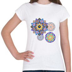 PRINTFASHION Mandala7 - Női póló - Fehér
