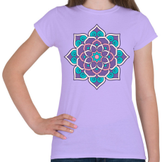 PRINTFASHION Mandala - Női póló - Viola