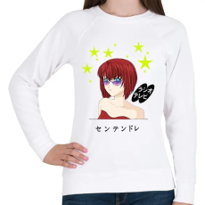 PRINTFASHION manga1 - Női pulóver - Fehér