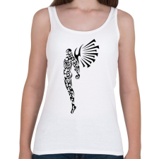 PRINTFASHION Maori angyalember - Női atléta - Fehér női trikó