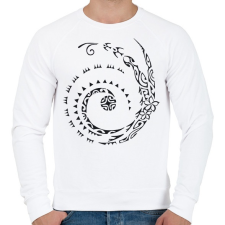 PRINTFASHION Maori kígyó - Férfi pulóver - Fehér női pulóver, kardigán