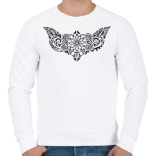PRINTFASHION Maori rája - Férfi pulóver - Fehér női pulóver, kardigán