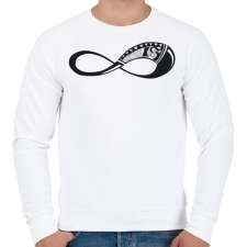 PRINTFASHION Maoriforever1 - Férfi pulóver - Fehér férfi pulóver, kardigán
