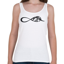 PRINTFASHION Maoriforever2 - Női atléta - Fehér női trikó