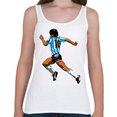 PRINTFASHION Maradona - Női atléta - Fehér