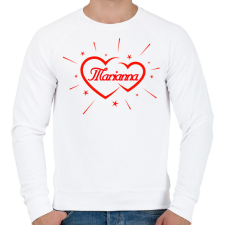 PRINTFASHION Marianna - Férfi pulóver - Fehér férfi pulóver, kardigán