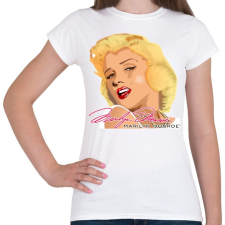 PRINTFASHION marilyn-monroe-png-621469 - Női póló - Fehér női póló
