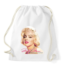 PRINTFASHION marilyn-monroe - Sportzsák, Tornazsák - Fehér tornazsák