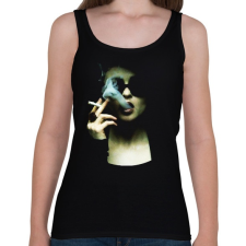 PRINTFASHION Marla - Női atléta - Fekete női trikó