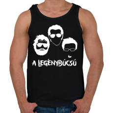 PRINTFASHION Másnaposok legénybúcsú  - Férfi atléta - Fekete