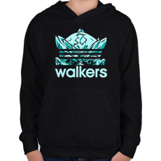 PRINTFASHION Mások - Walkers - Gyerek kapucnis pulóver - Fekete