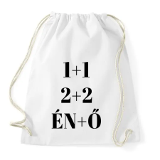 PRINTFASHION Matek páros minta - Sportzsák, Tornazsák - Fehér tornazsák