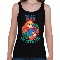 PRINTFASHION Max costume - Női atléta - Fekete