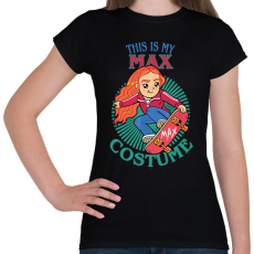 PRINTFASHION Max costume - Női póló - Fekete