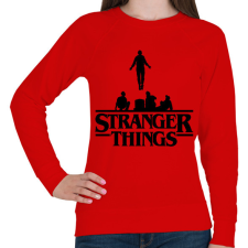 PRINTFASHION Max Stranger Things - Női pulóver - Piros női pulóver, kardigán