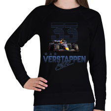 PRINTFASHION Max Verstappen - Női pulóver - Fekete női pulóver, kardigán