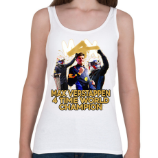 PRINTFASHION MAX VERSTAPPEN vilagbajnok - Női atléta - Fehér
