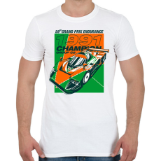 PRINTFASHION MAZDA 787B - Férfi póló - Fehér