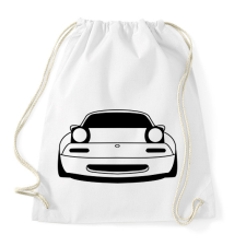 PRINTFASHION Mazda mx5 Fekete - Sportzsák, Tornazsák - Fehér tornazsák