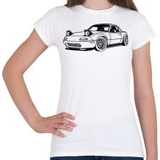 PRINTFASHION Mazda mx-5 /1 - Női póló - Fehér női póló