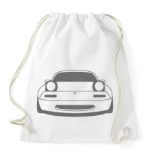 PRINTFASHION Mazda mx-5 Szürke - Sportzsák, Tornazsák - Fehér tornazsák