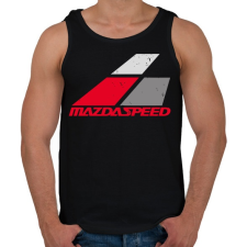 PRINTFASHION MazdaSpeed - Férfi atléta - Fekete atléta, trikó