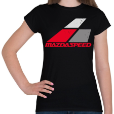 PRINTFASHION MazdaSpeed - Női póló - Fekete női póló