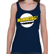 PRINTFASHION Mdmazing! - Női atléta - Sötétkék