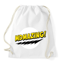 PRINTFASHION Mdmazing! - Sportzsák, Tornazsák - Fehér tornazsák