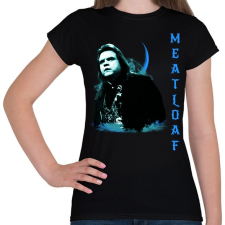 PRINTFASHION Meatloaf - Női póló - Fekete női póló