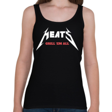 PRINTFASHION Meats - Női atléta - Fekete