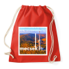PRINTFASHION mecsek1v1v2vbpngv1 - Sportzsák, Tornazsák - Piros