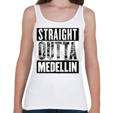 PRINTFASHION Medellin - Női atléta - Fehér női trikó