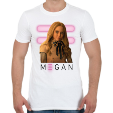 PRINTFASHION Megan baba - Férfi póló - Fehér férfi pulóver, kardigán