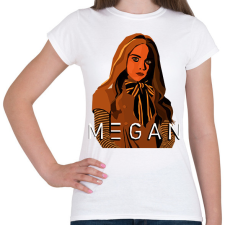 PRINTFASHION megan doll - Női póló - Fehér női póló