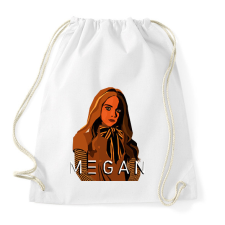 PRINTFASHION megan doll - Sportzsák, Tornazsák - Fehér tornazsák