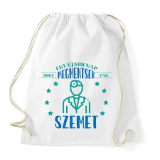 PRINTFASHION Megmentek pár szemet - Sportzsák, Tornazsák - Fehér tornazsák