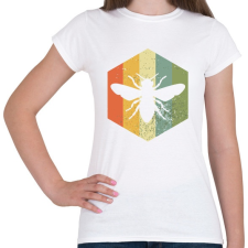 PRINTFASHION Méh - Női póló - Fehér női póló
