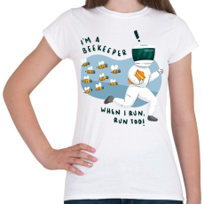 PRINTFASHION Méhész - Női póló - Fehér
