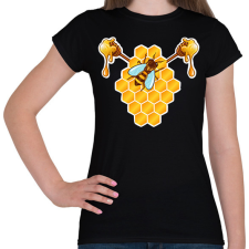 PRINTFASHION Méhész - Női póló - Fekete női póló