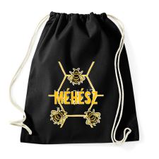 PRINTFASHION Méhész - Sportzsák, Tornazsák - Fekete tornazsák