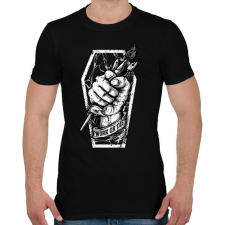 PRINTFASHION Meló halálig - Férfi póló - Fekete férfi póló