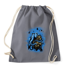 PRINTFASHION Mélytengeri szörny - Sportzsák, Tornazsák - Grafitszürke tornazsák