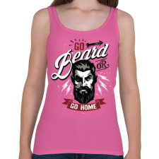 PRINTFASHION Menj borbélyhoz - Női atléta - Rózsaszín női trikó