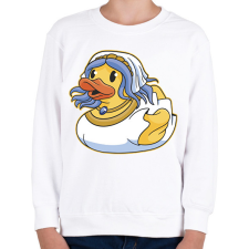 PRINTFASHION Mennyasszony kacsa - Gyerek pulóver - Fehér gyerek pulóver, kardigán
